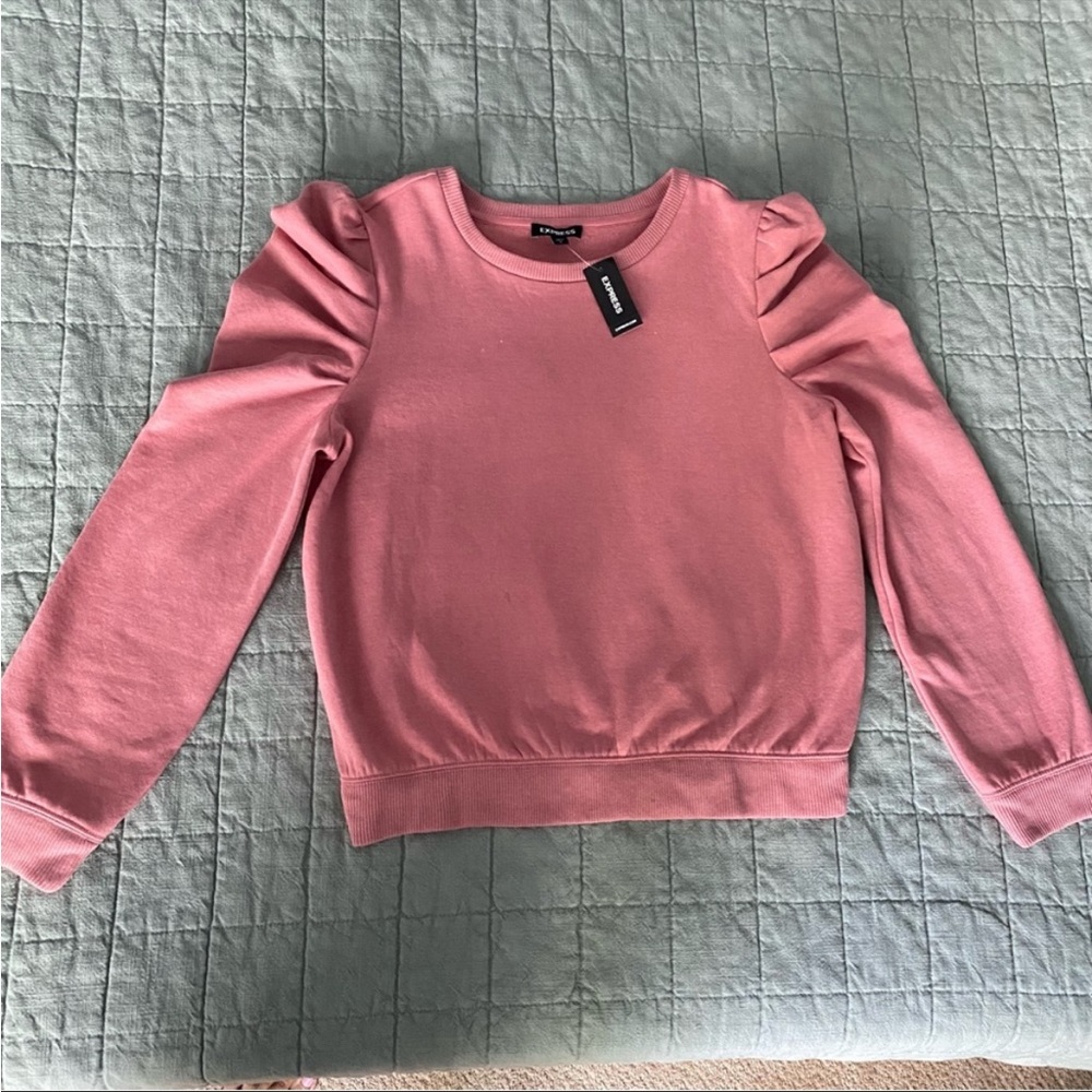 NWT Express Puff Sleeve Sweater